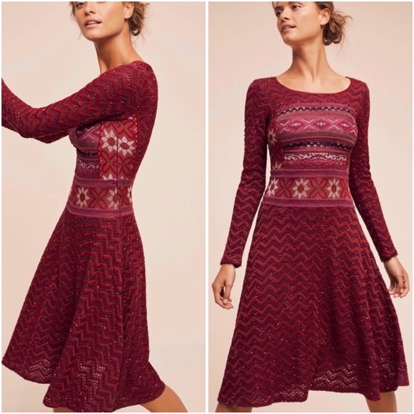 NWT Anthropologie Cecilia Prada Luiza Knit dress - Picture 2 of 16